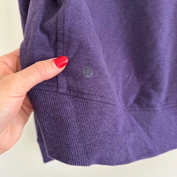 Lululemon Crew Neck Long Sleeve Sweatshirt Purple 6 - Picture 4 of 6